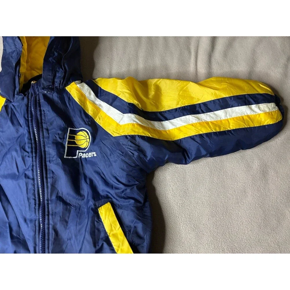 Vintage NBA Jump Ball Club Mighty-Mac Indiana Pacers Youth jacket Size 8